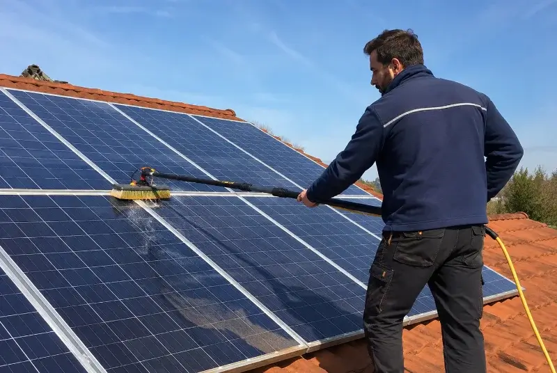 Nettoyage et entretien de panneaux solaires à Lautrec